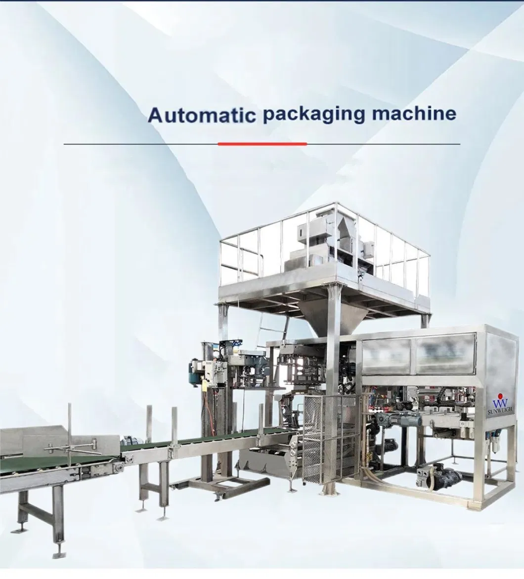 Fully Vffs Multiheads Weigher Fill Seal Packaging Machines Factory Automatic Vertical Snack Pet Food Cereals Packing Machine